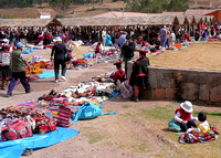 The market at Chinchero