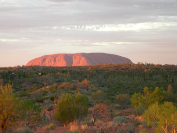 Uluru dawn